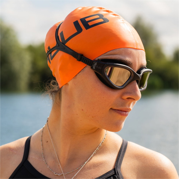 2026 Huub Swim Cap A2-VGCAP - Fluro Orange
